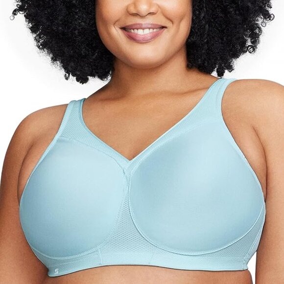 *Glamorise* Full Figure MagicLift Non-Padded Wirefree T-Shirt Bra 46I - Picture 1 of 6